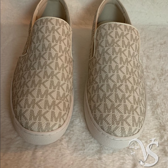 michael kors keaton slip on vanilla